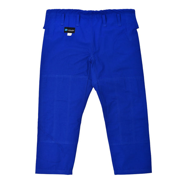 Pearl Weave Jacket & Pants Ripstop Fabric- BJJ Gi (Blue)