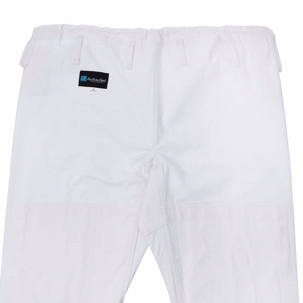 Pants Only Ripstop Fabric - by JiuJitsufied Kimono Brand Co. - White